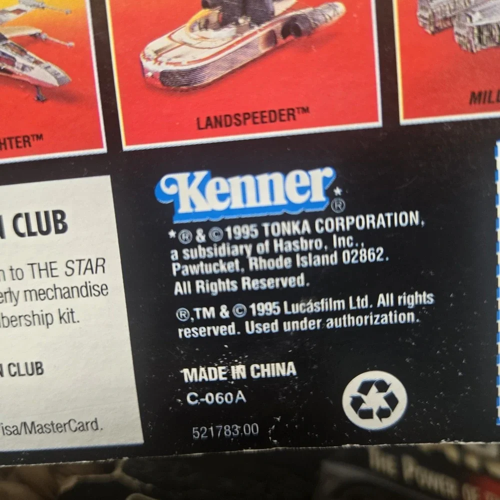Lot Of 4 Vintage Star Wars‎ Kenner Hasbro Figures 2003 1995 New Original Sealed